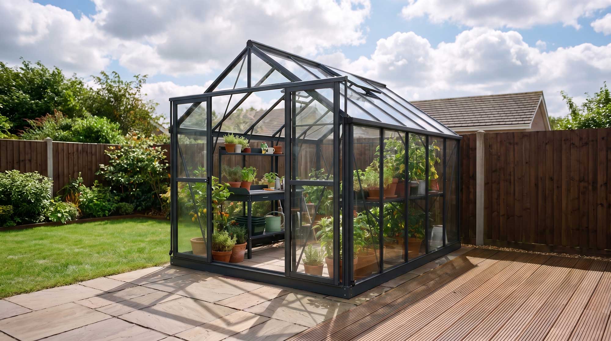 Patio greenhouse
