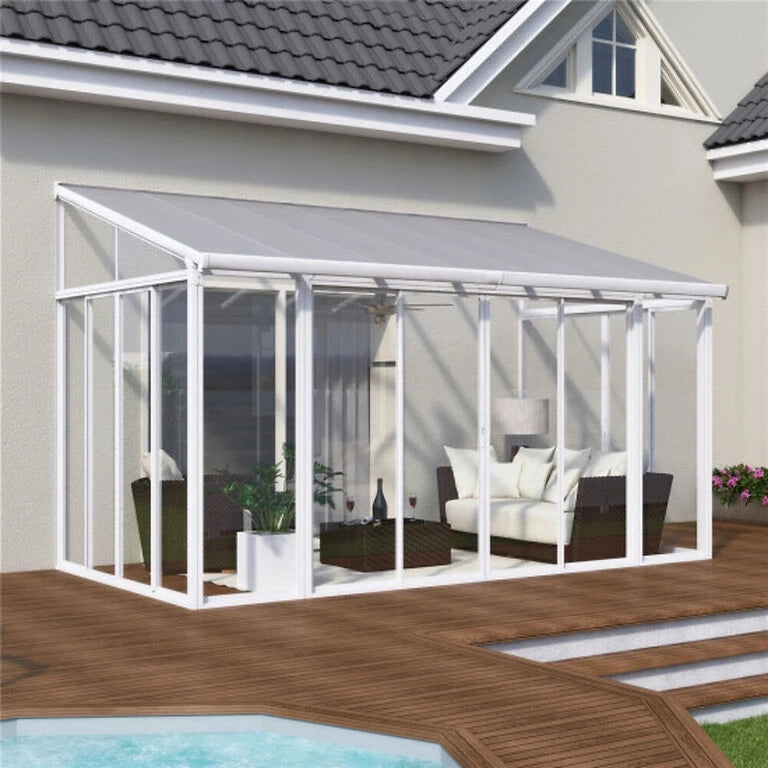 SanRemo Conservatory 3 x 4.25 m – White
