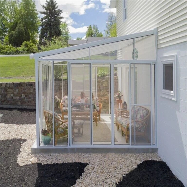 SanRemo Conservatory 4 x 4.25 m – White