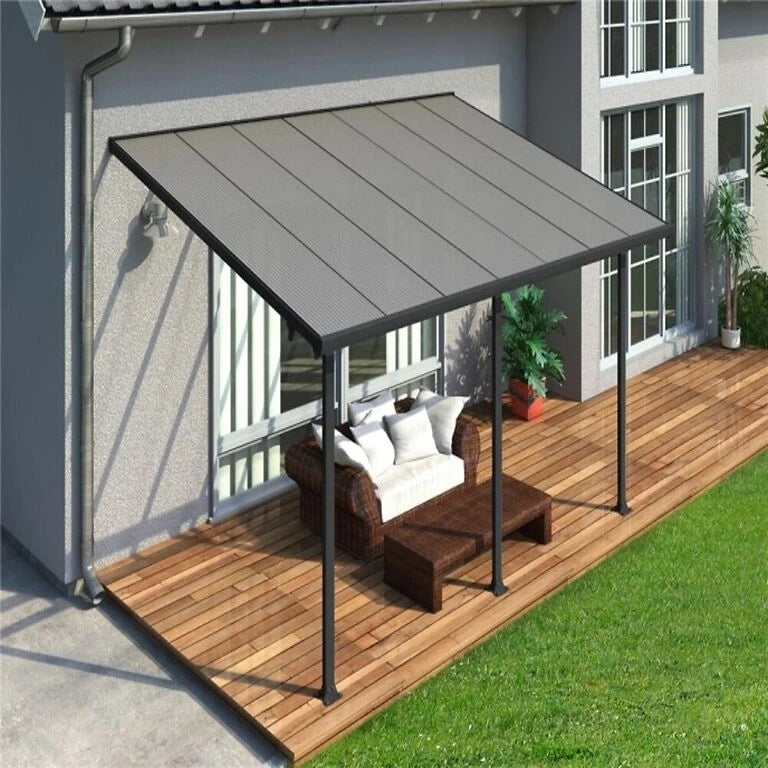Feria Patio Cover 12.5 m² – Anthracite Grey