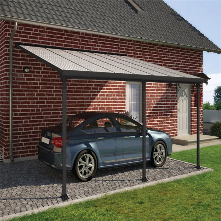 Feria Patio Cover 4 x 4.2 m – Anthracite Grey