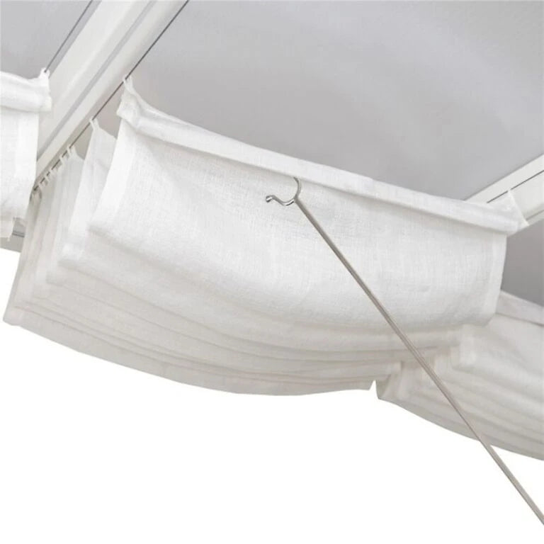 Curtains for Feria Patio Cover 16.1 m² (3 x 5.46 m)