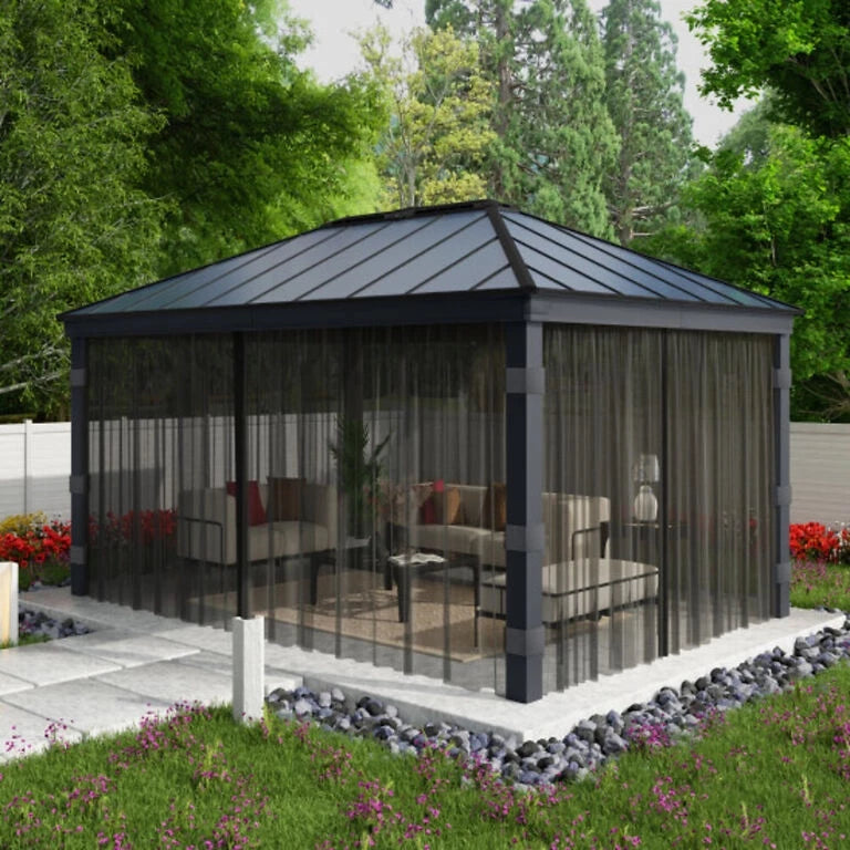 Mosquito Net (4 pcs) for Dallas Pavilion