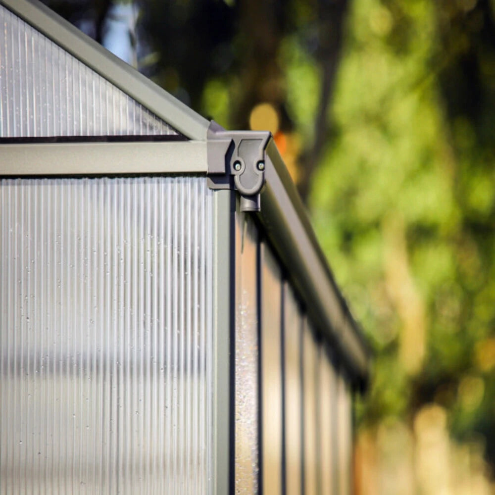 Greenhouse Kit - Grey Structure & Multiwall Panels