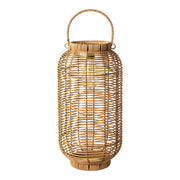 Solar Lantern with Bulb Ø24 x H45 cm - Light Brown