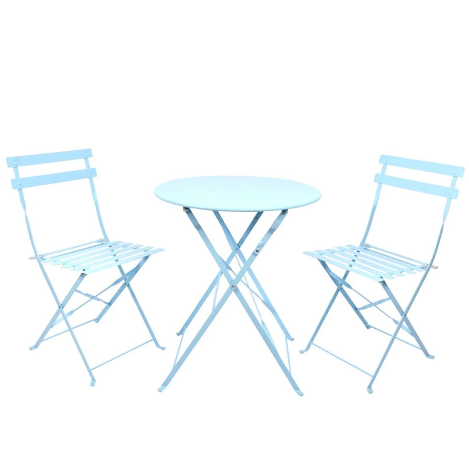 Blue shades bistro set