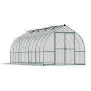Bella 8 ft. x 20 ft. Greenhouse Kit - Silver Structure & Twin Wall Panels