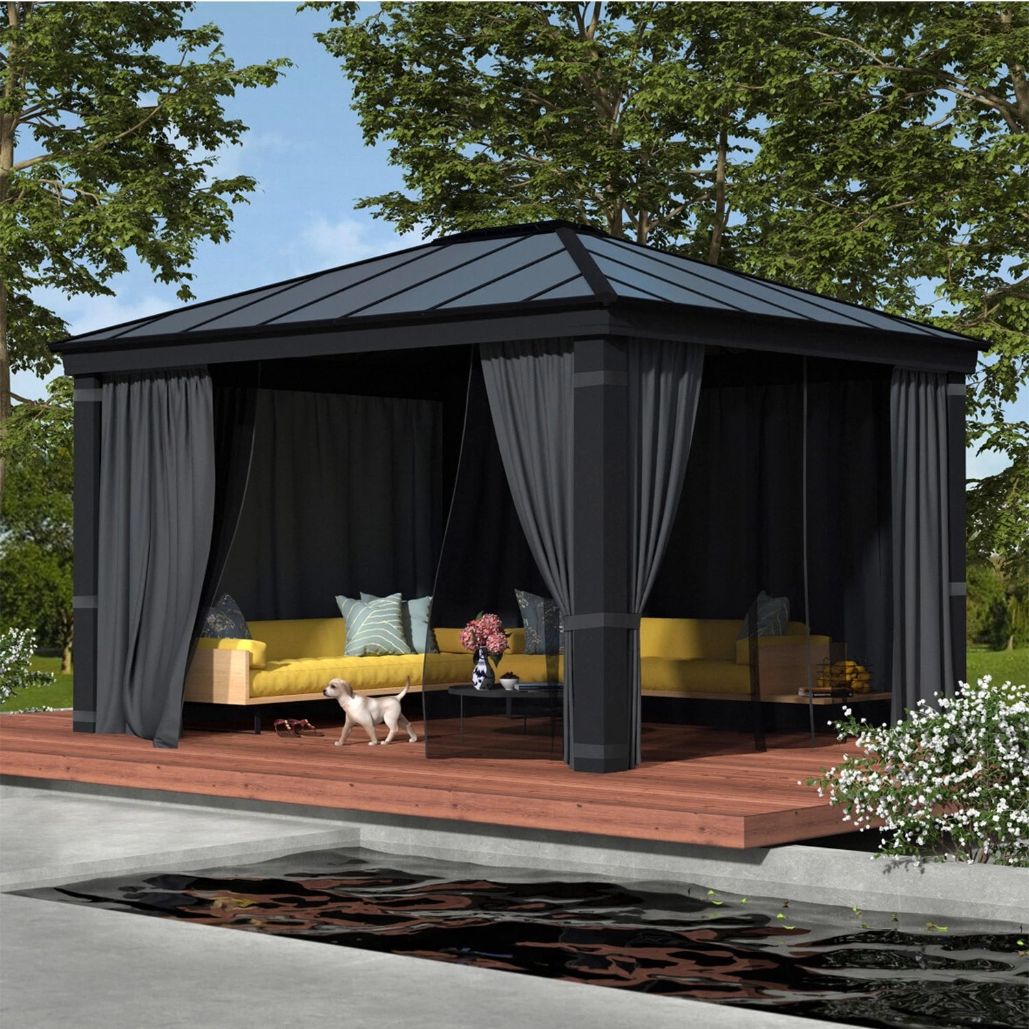 Dallas 12 ft. × 14 ft. Gazebo Kit