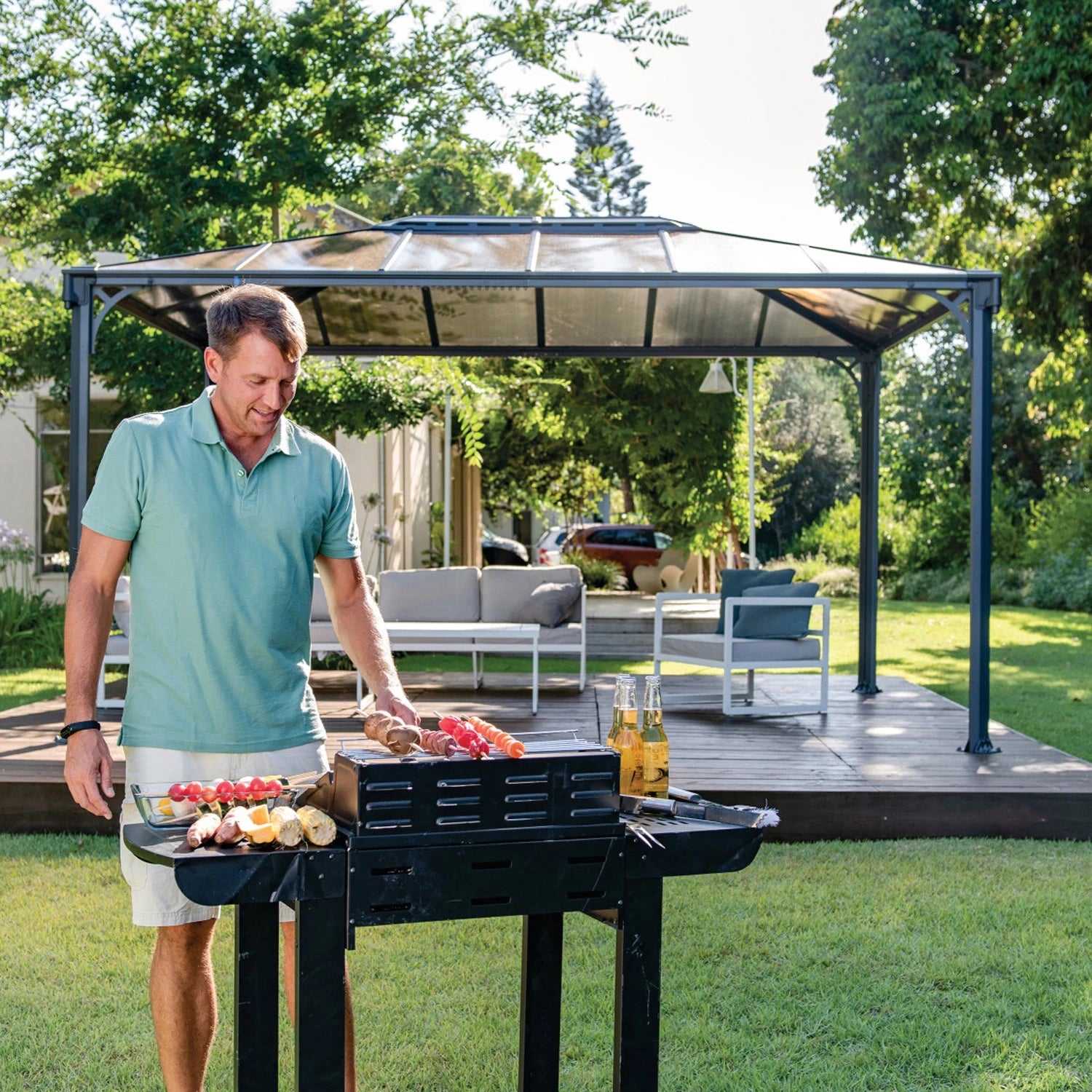 Martinique 4300 - 10 ft. × 14 ft. Gazebo Kit