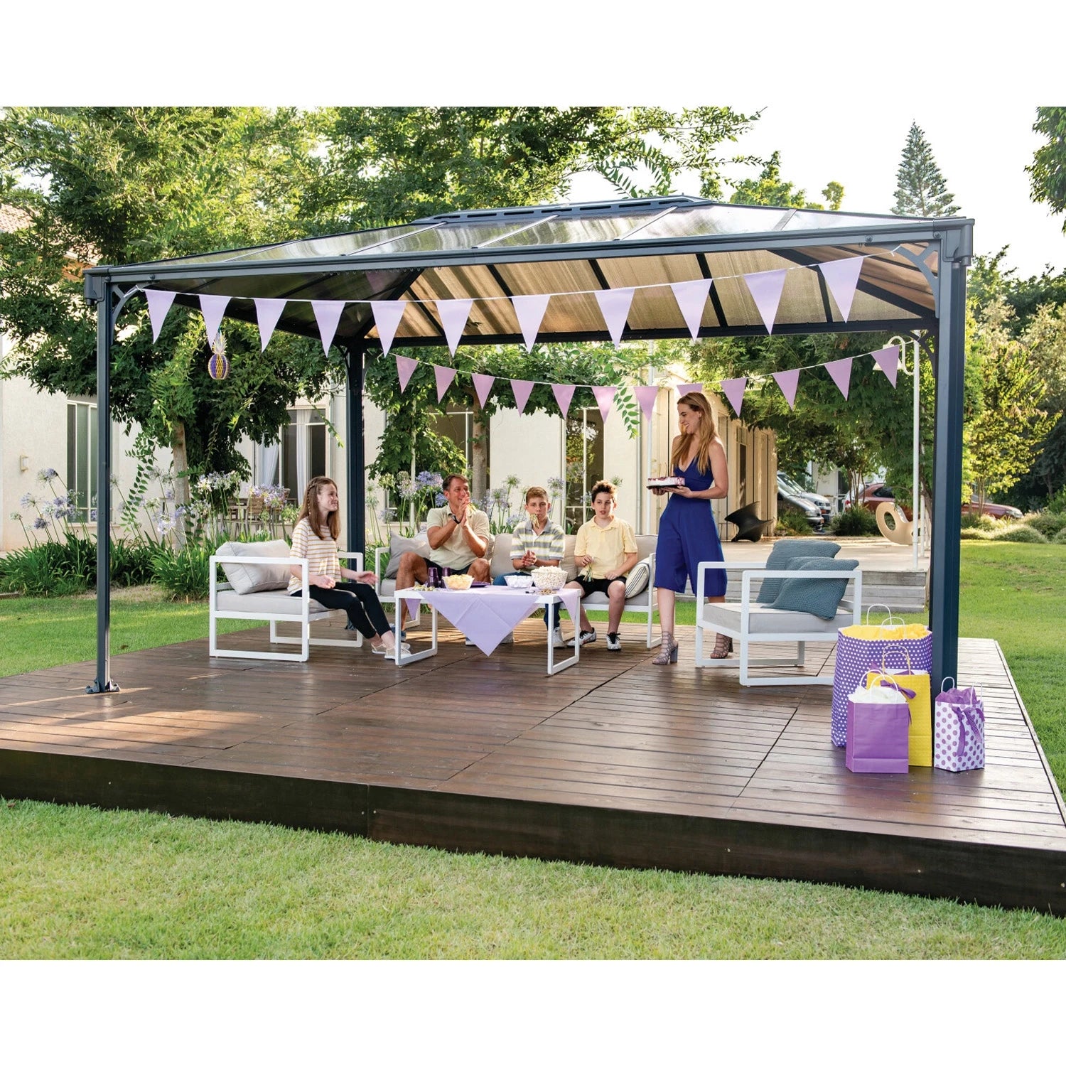 Martinique 4300 - 10 ft. × 14 ft. Gazebo Kit