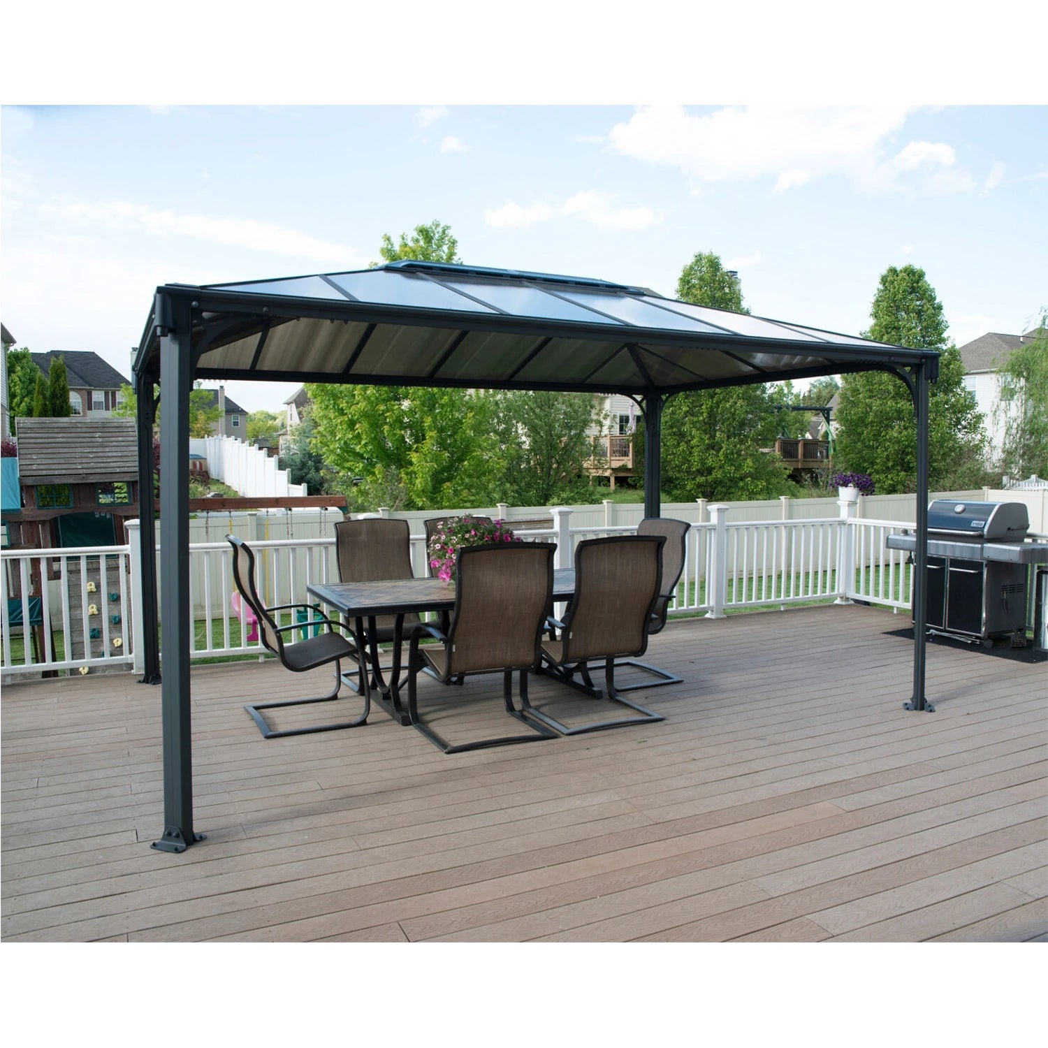 Martinique 4300 - 10 ft. × 14 ft. Gazebo Kit