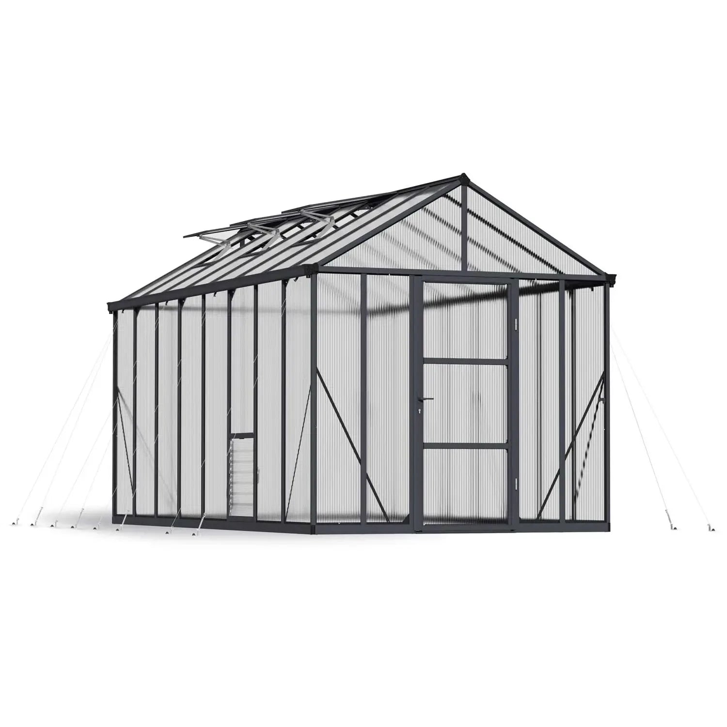 Greenhouse Glory - Grey - 12.2 m²