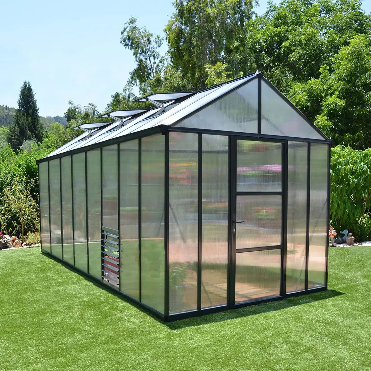 Greenhouse Glory - Grey - 12.2 m²