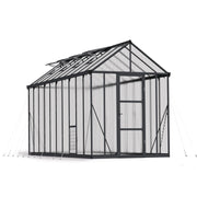 Glory 8 ft. x 20 ft. Greenhouse Kit - Grey Structure & Multiwall Panels