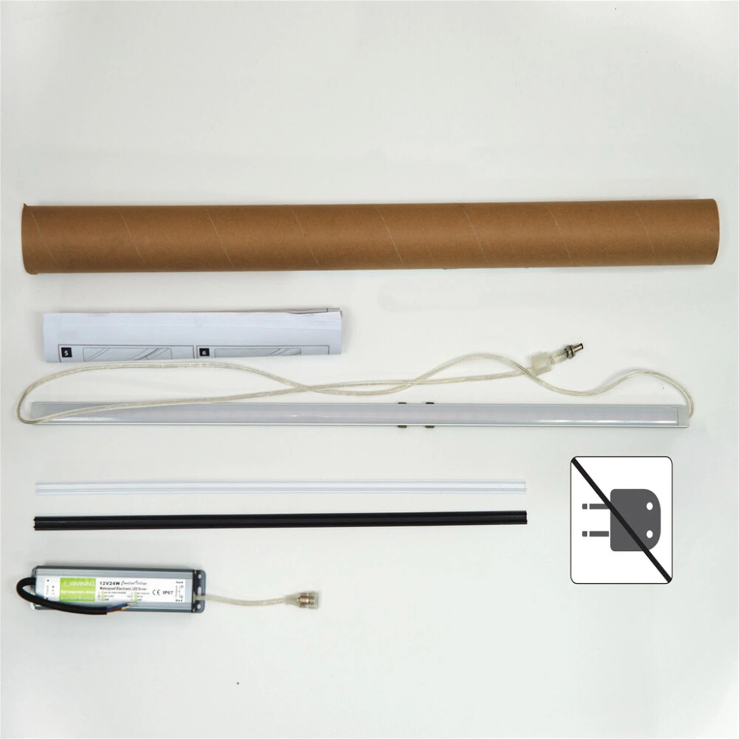 LED Lighting System for Greenhouses & Outdoor Structures