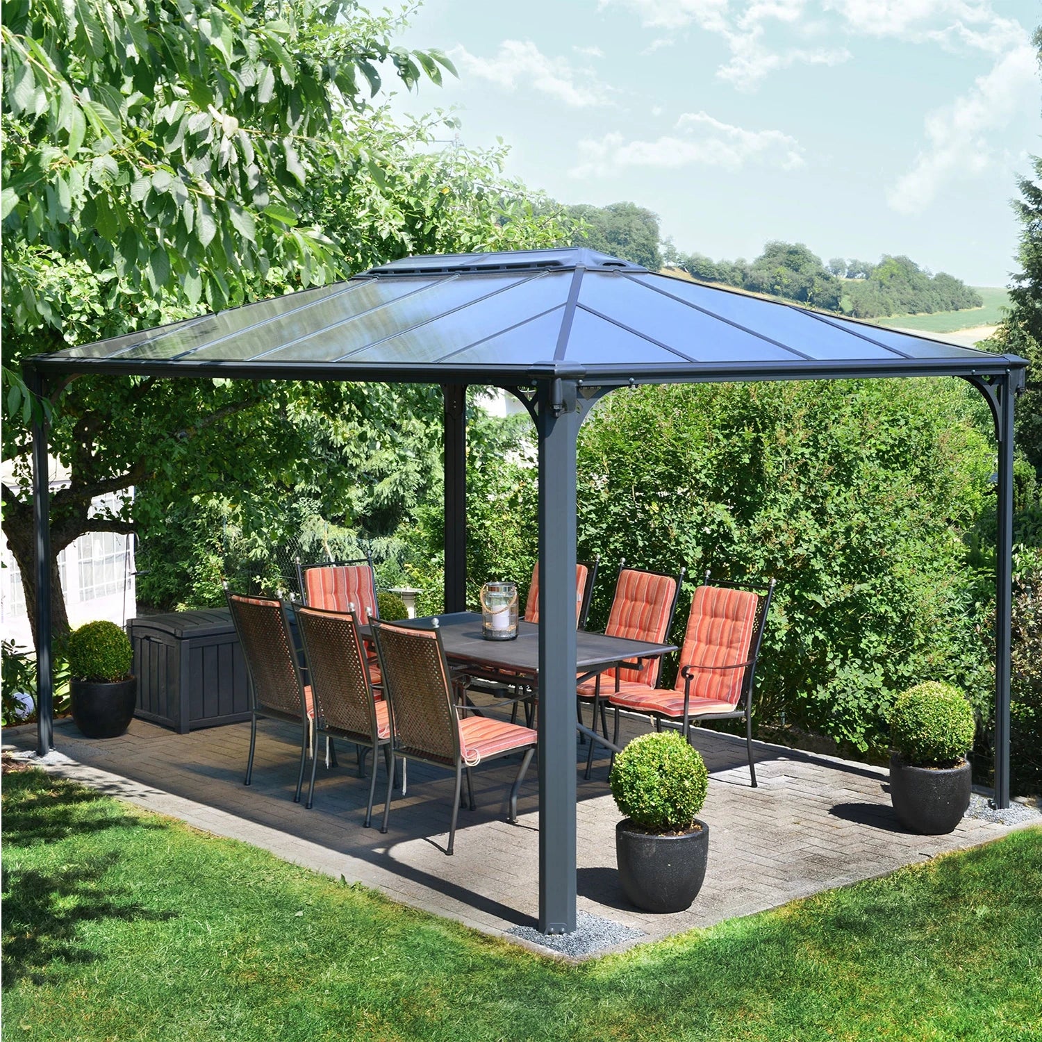Martinique 5000 - 12 ft. × 16 ft. Gazebo Kit