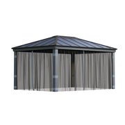 Netting Set for Dallas 14 ft. × 16 ft. Gazebo