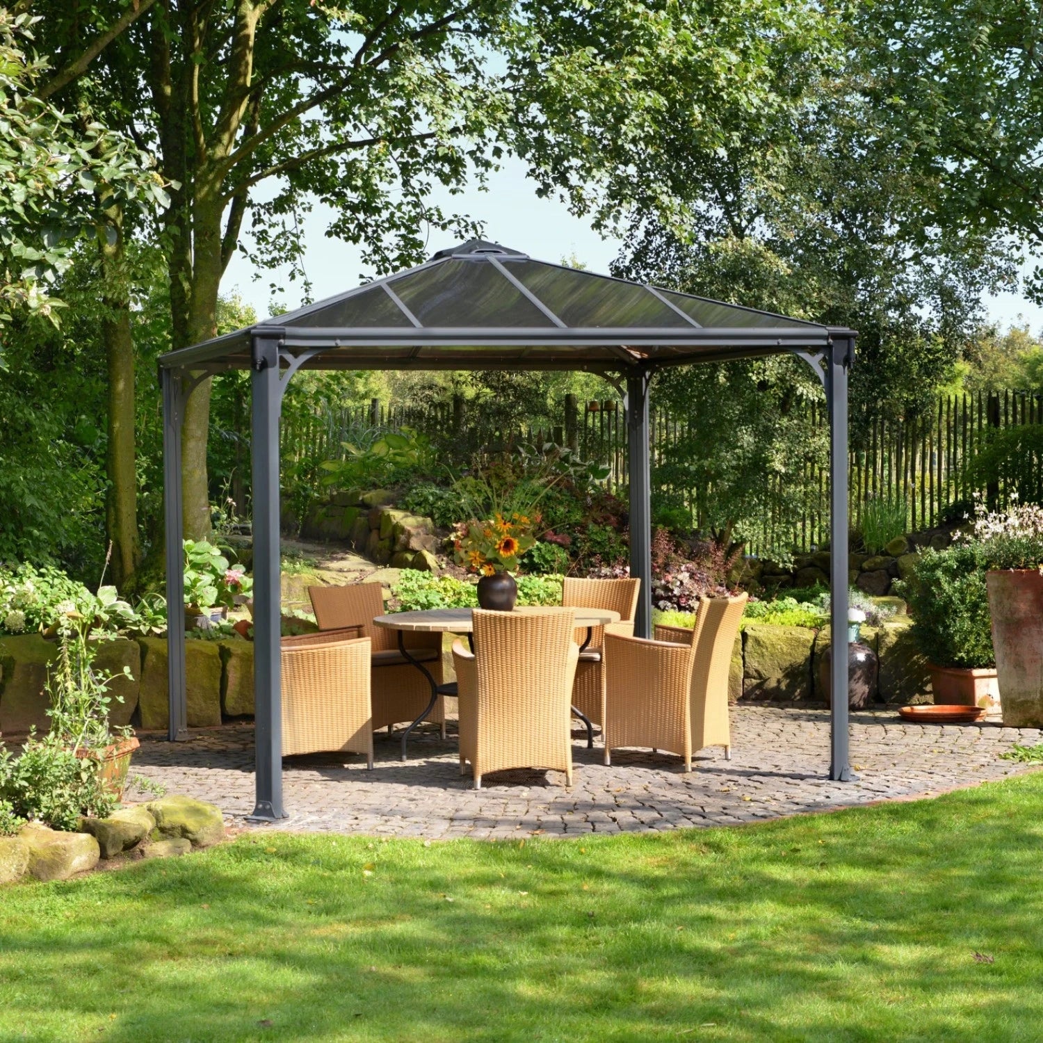 Pavilion Palermo 3000 – Anthracite Grey – 7016