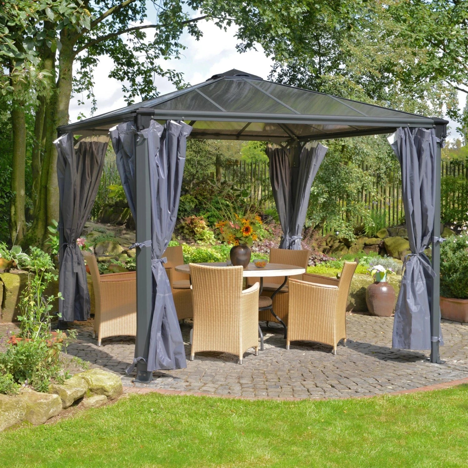 Pavilion Palermo 3000 – Anthracite Grey – 7016