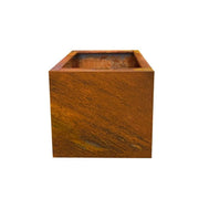 Corten Steel Planter Box – 40x40 cm