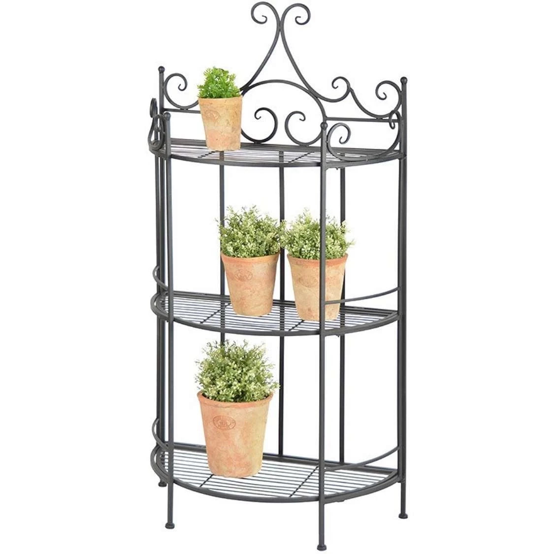 Etagere half round folding