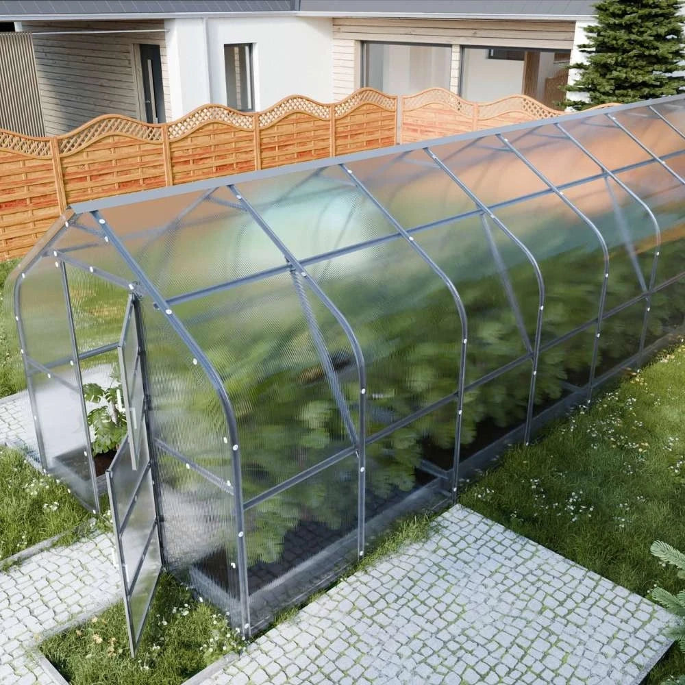KLASIKA Drop Greenhouse 2,5 x 12 m (30 m2)