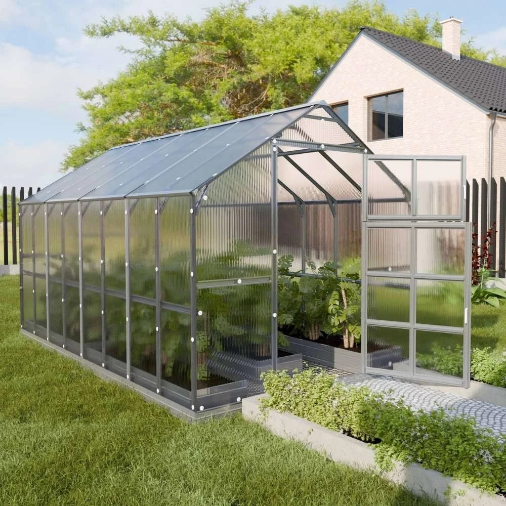 KLASIKA House Greenhouse 2,35 x 4,12 m (9,68 m2)