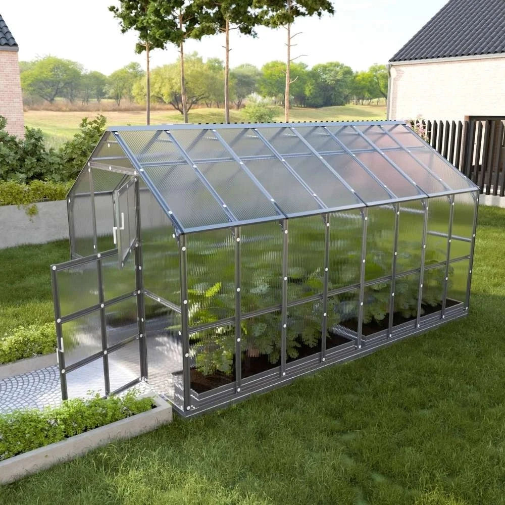 KLASIKA House Greenhouse 2,35 x 4,12 m (9,68 m2)