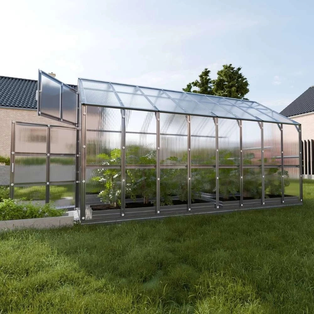 KLASIKA House Greenhouse 2,35 x 4,12 m (9,68 m2)