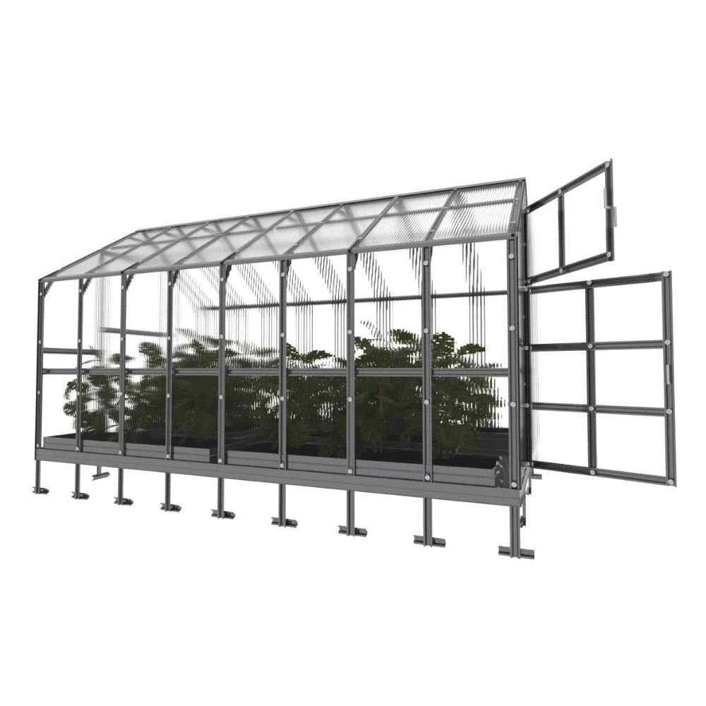 KLASIKA House Greenhouse 2,35 x 4,12 m (9,68 m2)