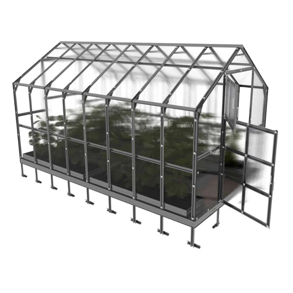 KLASIKA House Greenhouse 2,35 x 4,12 m (9,68 m2)