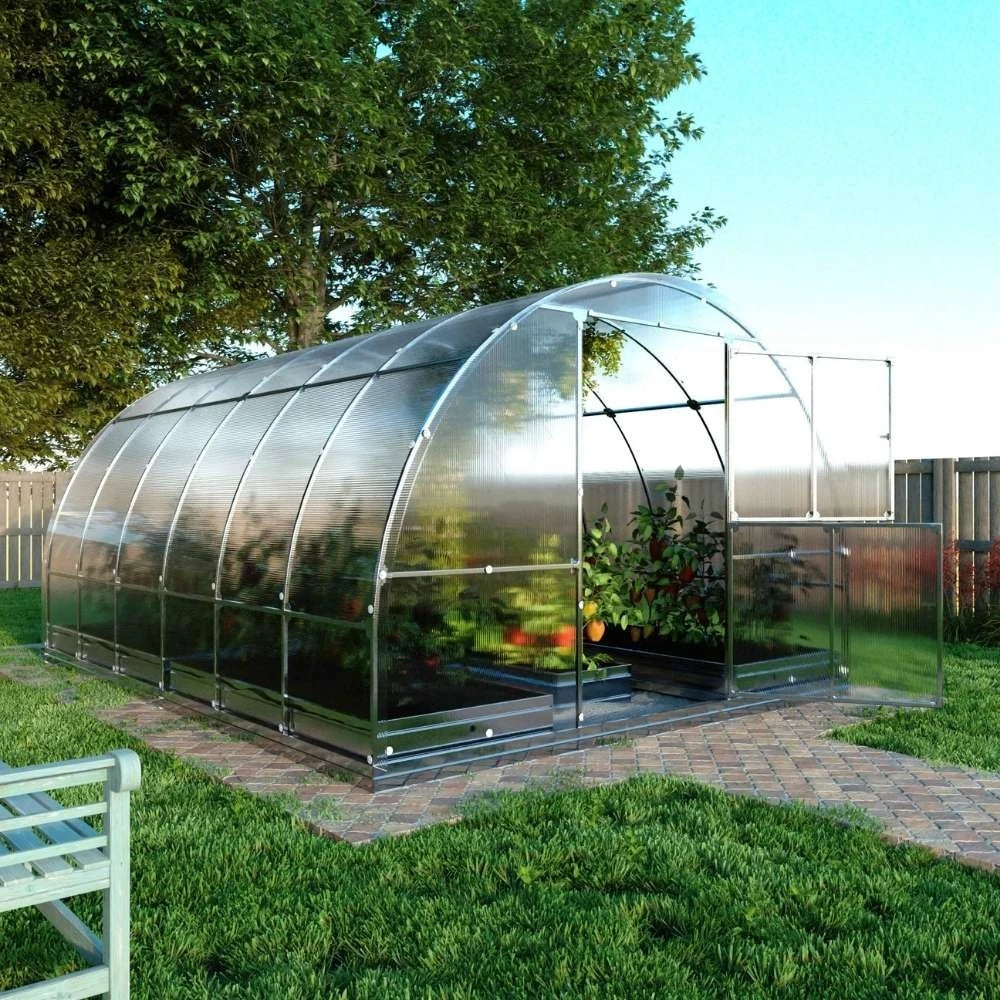 TUBE Arch Drivhus 3 x 4 m (12 m2)