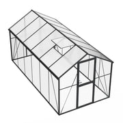 Greenhouse Premium Black 457 cm – Glass/Polycarbonate
