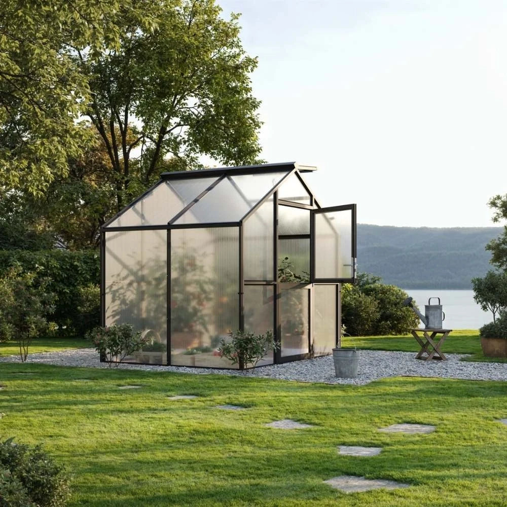Greenhouse Novum II, nur HKP, anthracite-grey