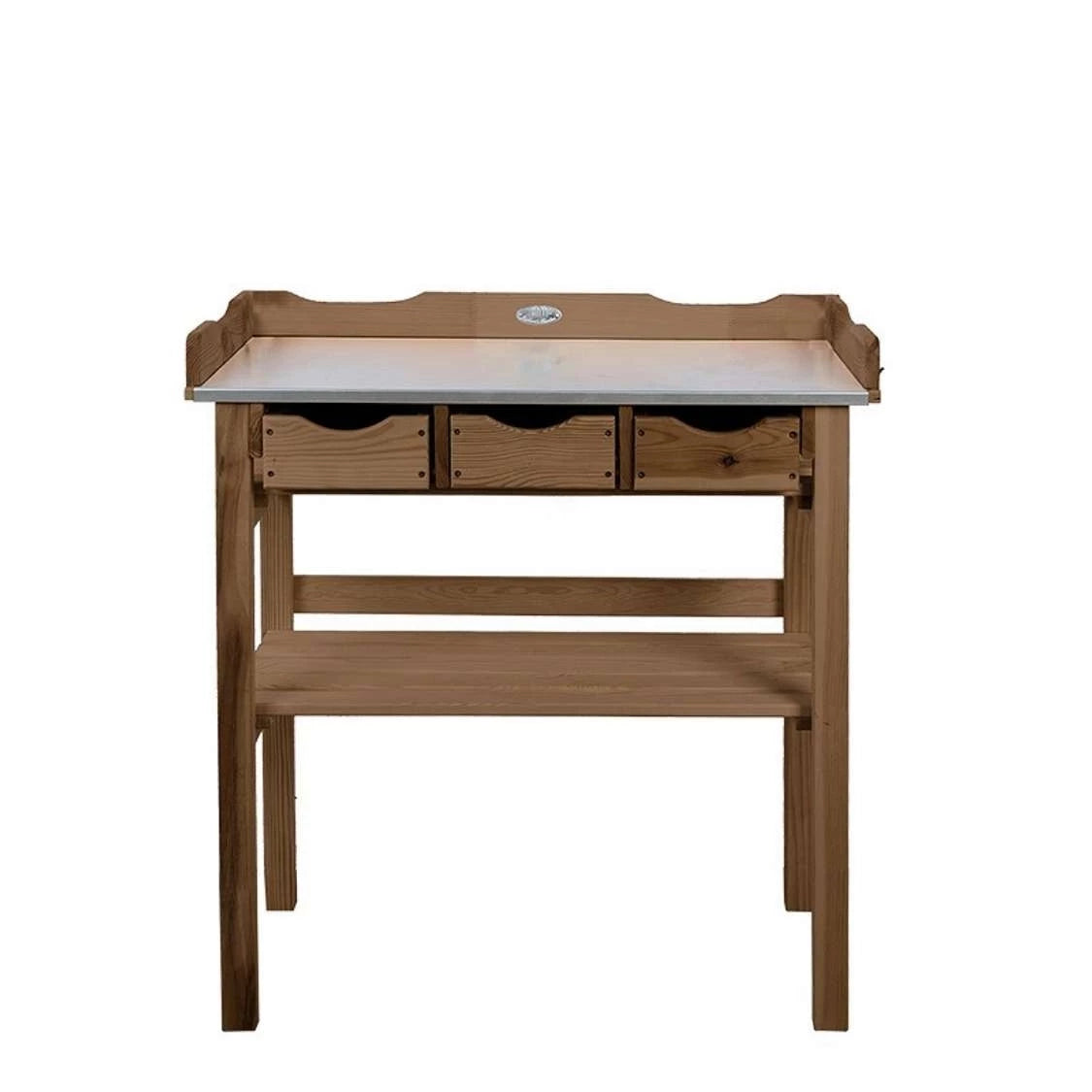 Potting Table w/ drawers - Brown