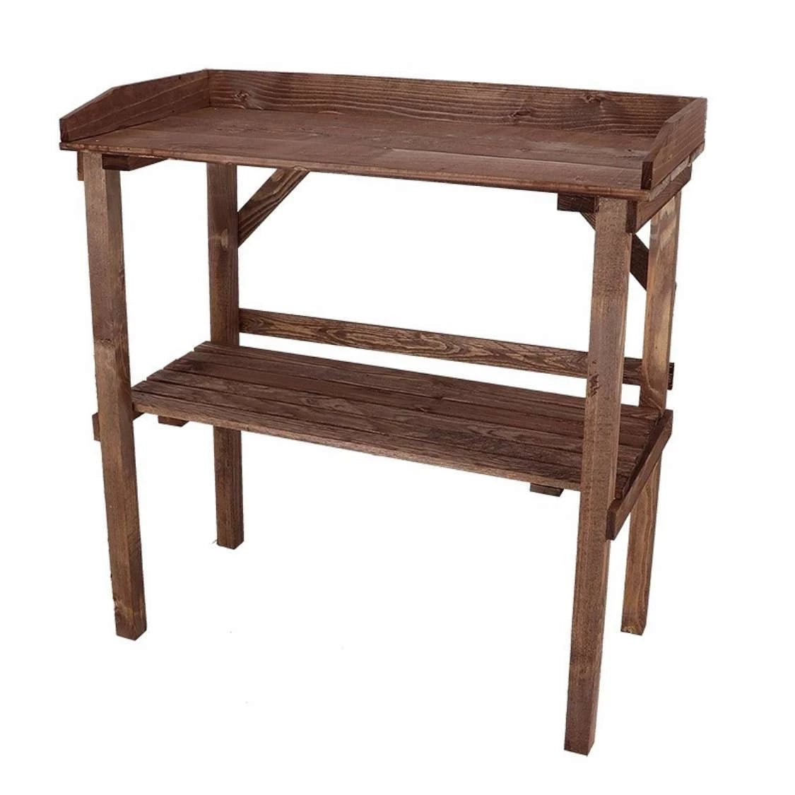 Potting table brown