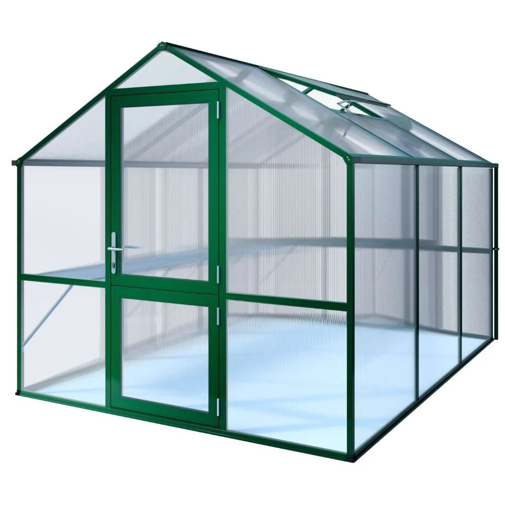 Rose III Moss Green Greenhouse KGT – Beautiful Garden Pavilion