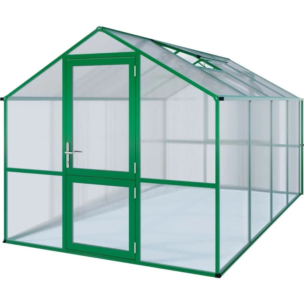 Rose IV Moss Green Greenhouse KGT – Large Green Garden Room