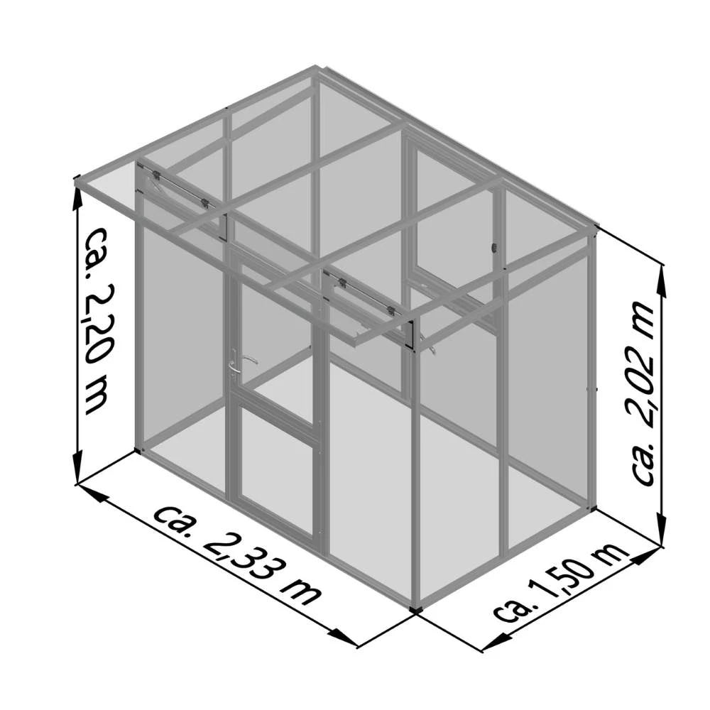 Greenhouse Santini II - small, blank