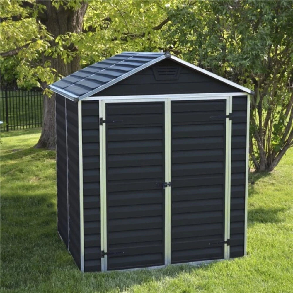 Skylight Shed 6 ft. × 5 ft. – Midnight Grey