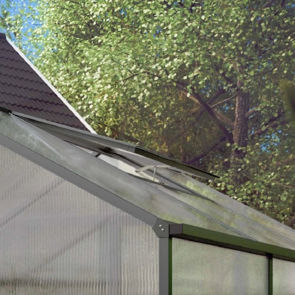 Additional skylight, anthracite-grey, for 16 mm greenhouse