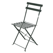 Bistro chair metal green