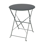 Bistro table metal green
