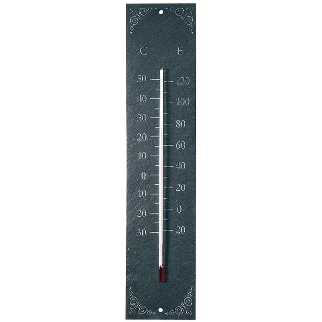 Slate thermometer classic