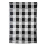 Garden carpet check b/w S
